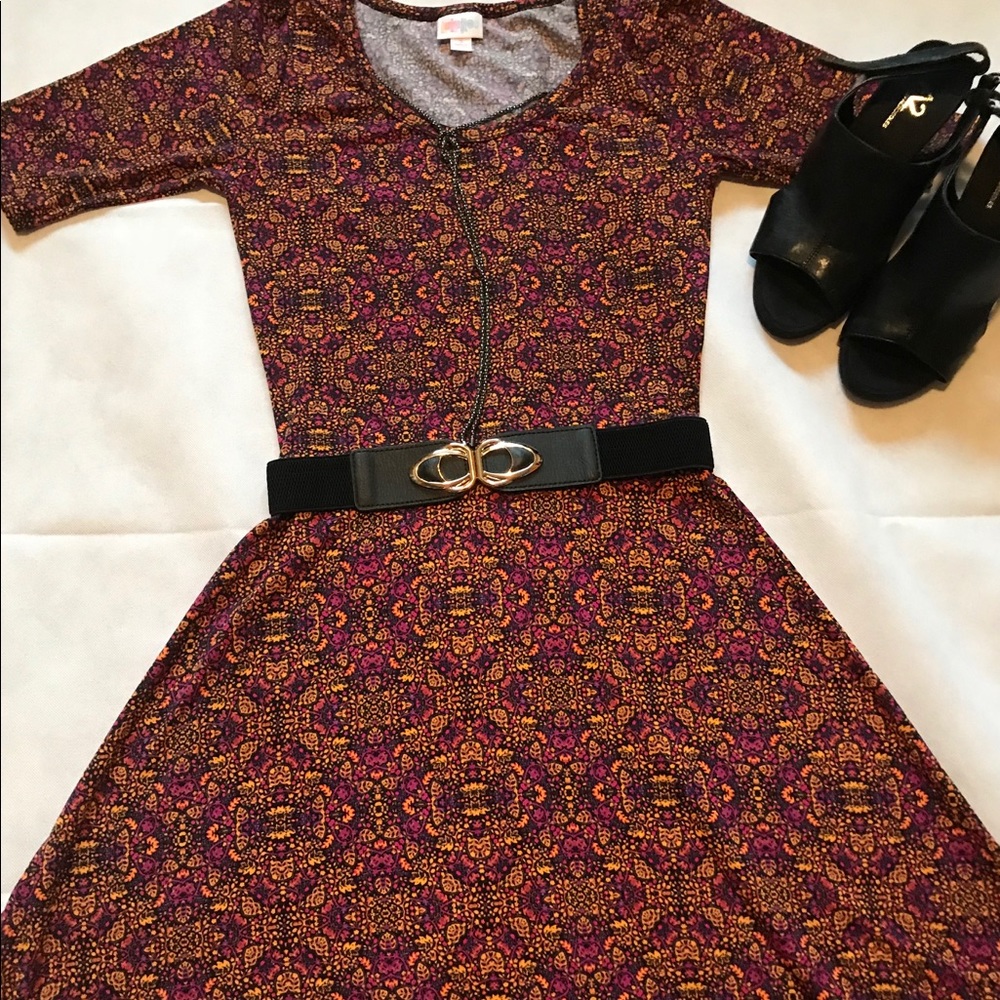 Lularoe Ana Full Length Dress Small NWT